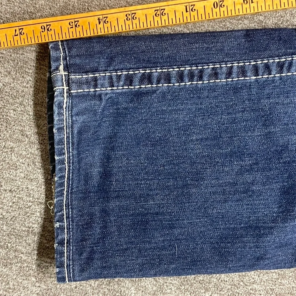 Big Star Pioneer‎ Regular Boot Cut Jeans Mens 33R Dark Wash Buckle Exclusive
